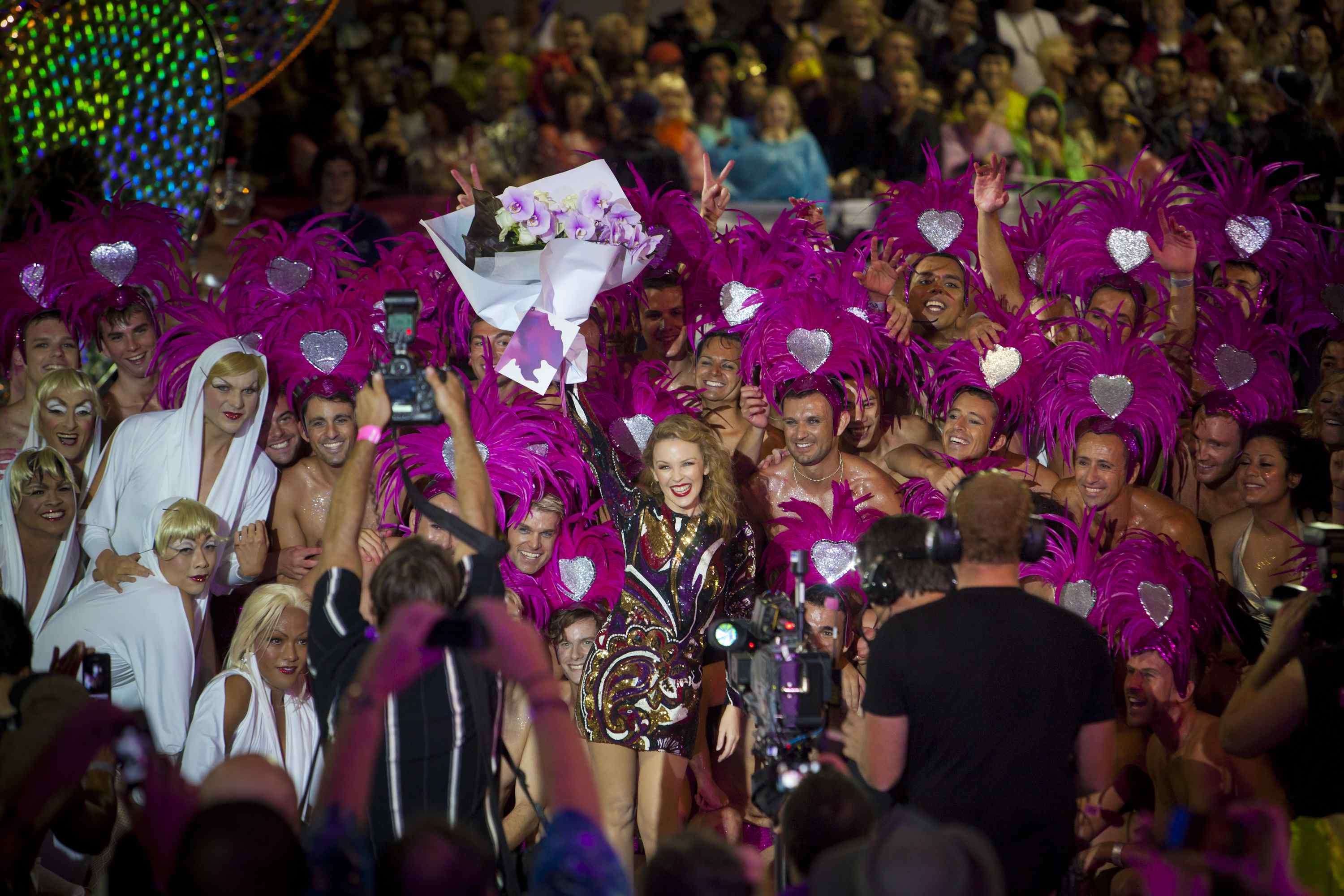 Kylie Minogue at Sydney Mardi Gras