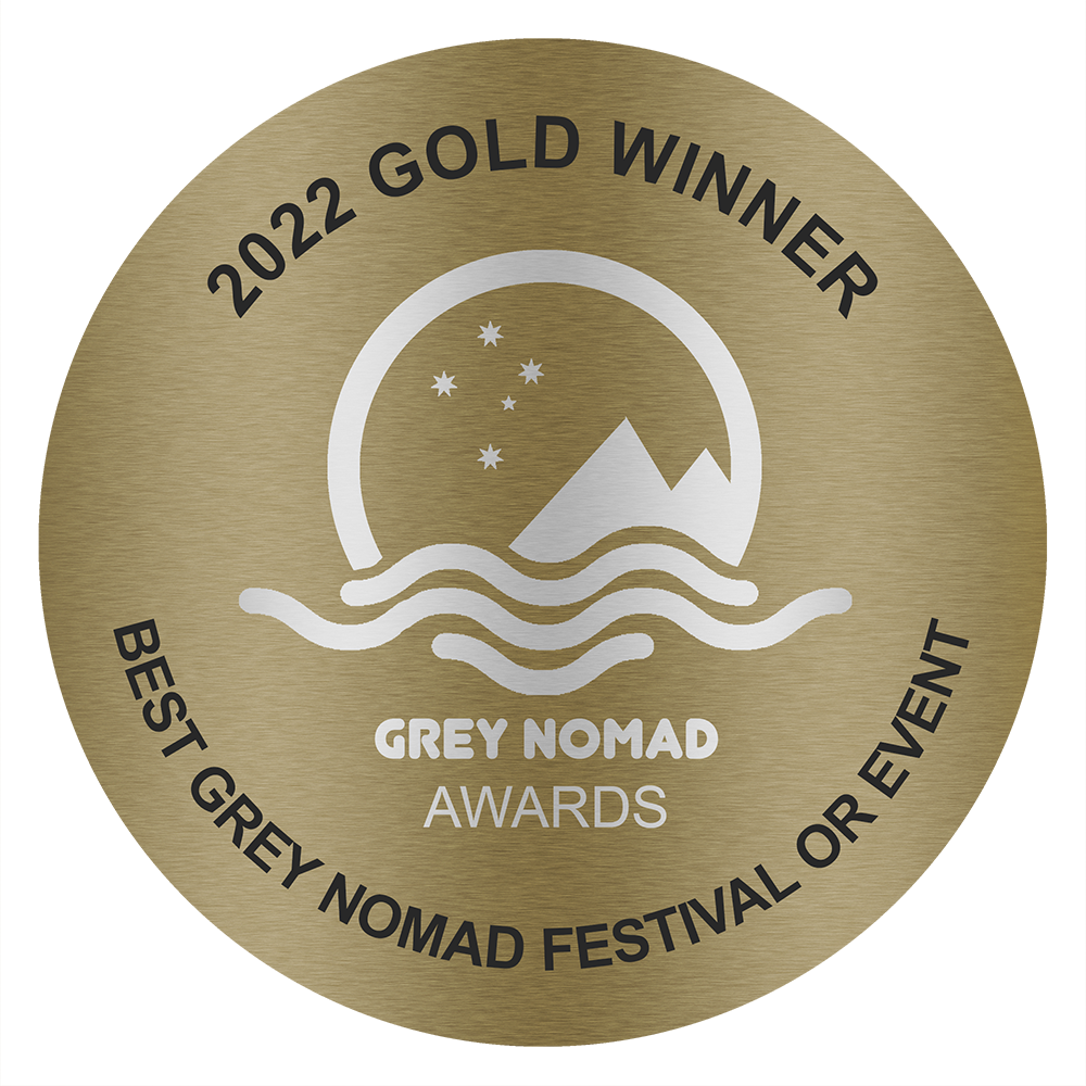 2022 Grey Nomad GOLD Winner Best Festival or Event