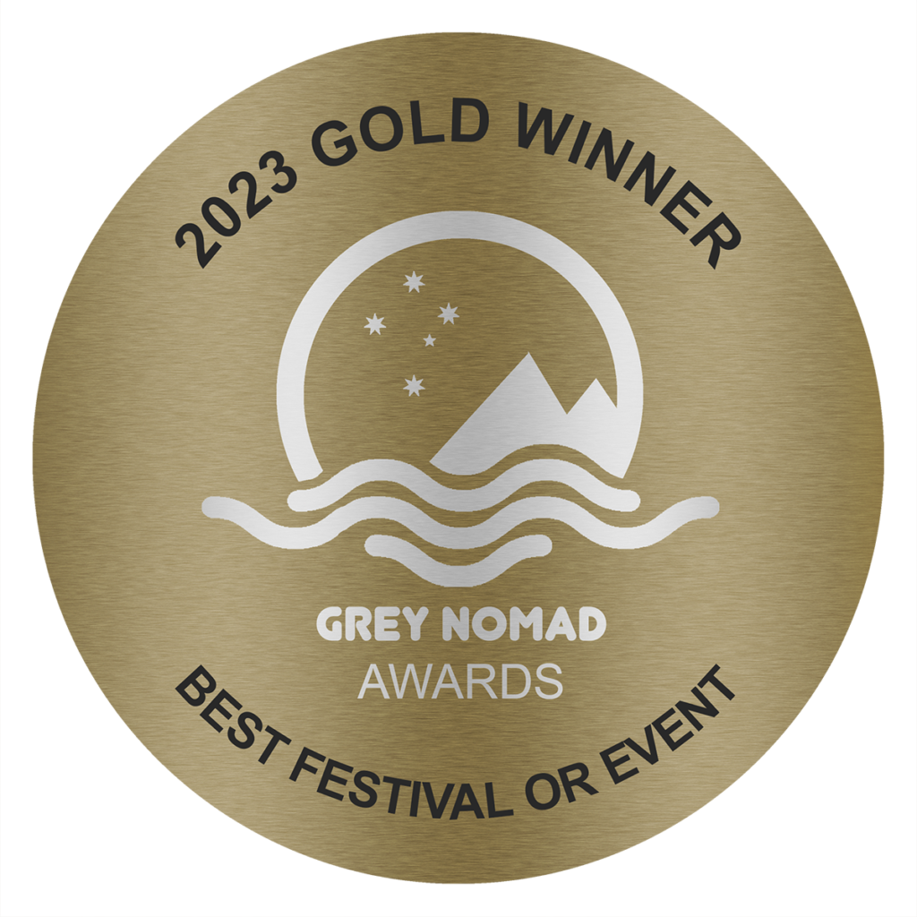 2023 Grey Nomad GOLD Winner Best Festival or Event